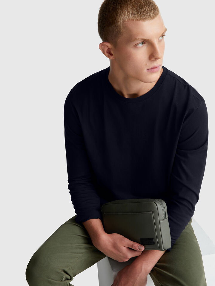 T-SHIRT L/S Herren image number 3